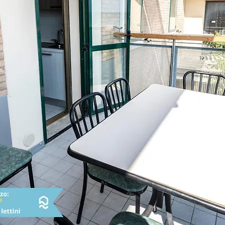 Senigallia, Trilocale Sul Mare Con Inclusa - Se005 Апартаменты Сенигаллия