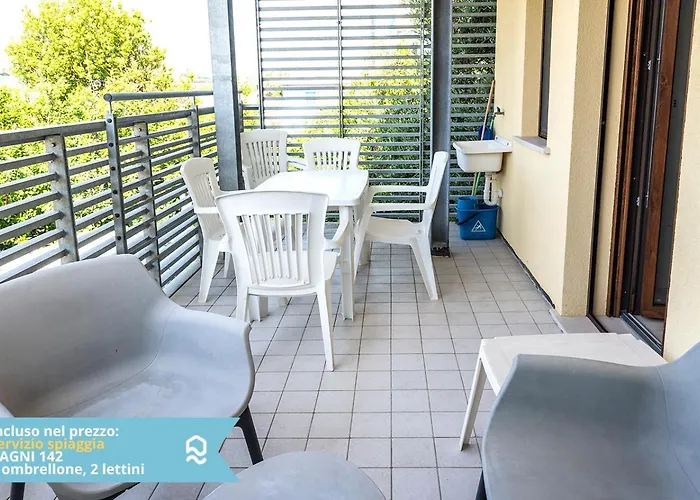 Senigallia, Trilocale Sul Mare Con Inclusa - Se005 * Senigallia