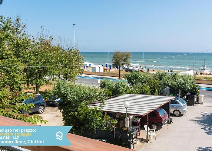 Senigallia, Trilocale Sul Mare Con Inclusa - Se005 Apartman