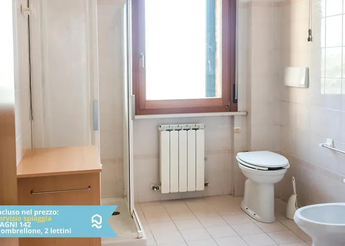 Senigallia, Trilocale Sul Mare Con Inclusa - Se005 Apartman